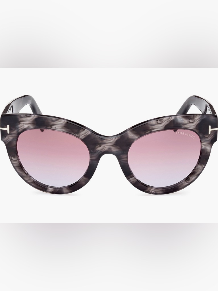 Tom Ford ‘Lucilla’ 51 Mm Gradient Cat Eye Sunglasses